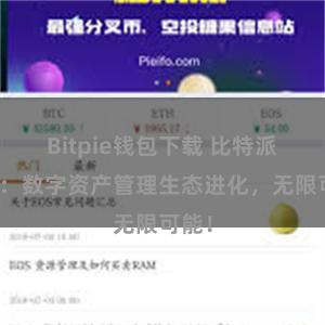 Bitpie钱包下载 比特派钱包：数字资产管理生态进化，无限可能！