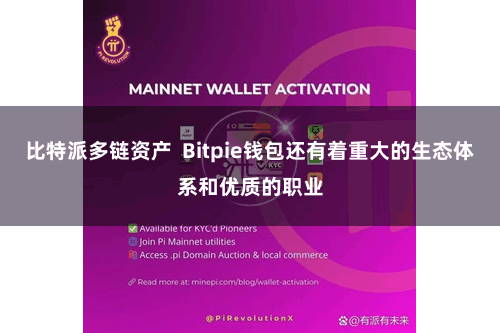 比特派多链资产  Bitpie钱包还有着重大的生态体系和优质的职业
