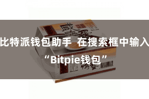 比特派钱包助手  在搜索框中输入“Bitpie钱包”