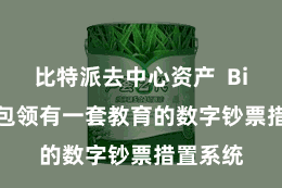 比特派去中心资产  Bitpie钱包领有一套教育的数字钞票措置系统